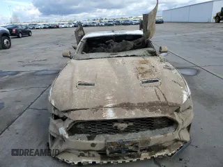2021 Ford Mustang EcoBoost with VIN 1FA6P8TH6M5105940, listed as a Copart auction lot 48738865 with 0 mi miles and Non Repairable. Bid and sale history available at carsss.com. Image 5.