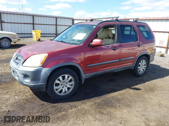 2006 Honda CR-V EX with VIN JHLRD78886C063579, listed as a IAAI auction lot 41977941 with 231,510 mi miles and . Bid and sale history available at carsss.com. Image 2.