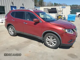 2016 Nissan Rogue S with VIN KNMAT2MT8GP688990, listed as a Copart auction lot 49648115 with 160,657 mi miles and Salvage Title. Bid and sale history available at DreamBid. Image 4.