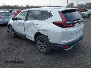 2020 Honda CR-V EX-L with VIN 2HKRW2H86LH635386, listed as a IAAI auction lot 42020216 with 46,291 mi miles and . Bid and sale history available at DreamBid. Image 3.
