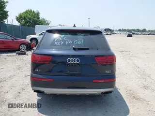 2017 Audi Q7 Premium Plus with VIN WA1LAAF76HD017887, listed as a IAAI auction lot 42426902 with 31,478 mi miles and . Bid and sale history available at DreamBid. Image 17.