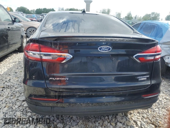 2020 Ford Fusion Titanium with VIN 3FA6P0RU9LR157094, listed as a Copart auction lot 56169455 with Not provided miles and Clean title. Bid and sale history available at DreamBid. Image 6.