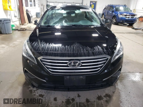 2017 Hyundai Sonata 2.4L with VIN 5NPE24AF8HH460063, listed as a Copart auction lot 55660635 with 154,107 mi miles and Salvage Title. Bid and sale history available at DreamBid. Image 5.