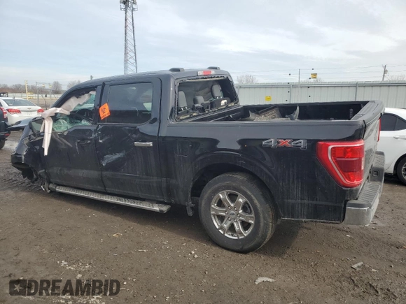 2021 Ford F-150 XL with VIN 1FTFW1E8XMFB93130, listed as a Copart auction lot 46399945 with Not Provided miles and Salvage Title. Bid and sale history available at carsss.com. Image 2.