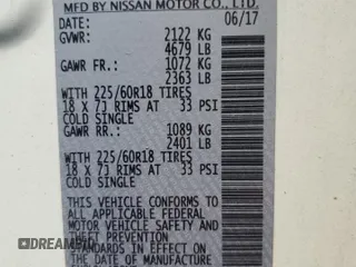 2017 Nissan Rogue SL with VIN 5N1AT2MV0HC846180, listed as a Copart auction lot 59962193 with 101,954 mi miles and Clean Title. Bid and sale history available at carsss.com. Image 13.