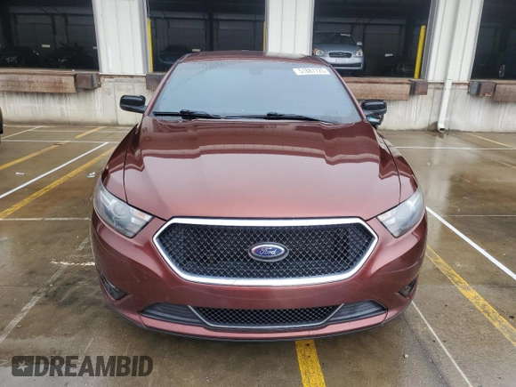 2015 Ford Taurus SHO with VIN 1FAHP2KT0FG123255, listed as a Copart auction lot 51887725 with 152,873 mi miles and Salvage Title. Bid and sale history available at DreamBid. Image 5.