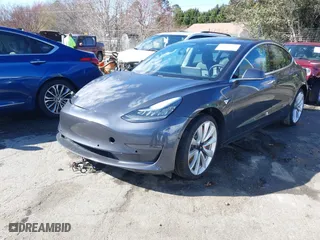 2019 Tesla Model 3 Long Range with VIN 5YJ3E1EB8KF469629, listed as a IAAI auction lot 41694655 with NaN miles. Bid and sale history available at carsss.com. Image 19.