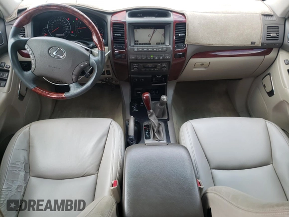 2009 Lexus GX 470 z VIN JTJBT20X090174637, wystawiony jako Copart lot #53987695 z przebiegiem 198 162 mil mil oraz Czysty tytuł • Clean title. Historia ofert i sprzedaży dostępna na DreamBid. Obrazek 8.