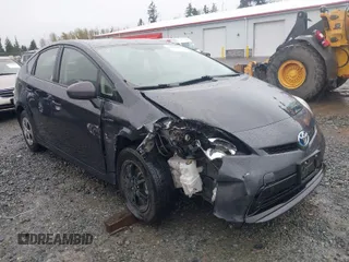 2013 Toyota Prius One with VIN JTDKN3DUXD1658532, listed as a IAAI auction lot 41987029 with 113,962 mi miles. Bid and sale history available at carsss.com. Image 1.