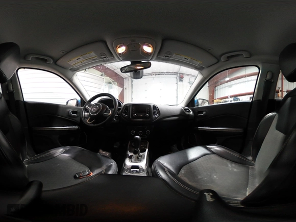 2018 Jeep Compass Altitude with VIN 3C4NJDBB2JT200181, listed as a IAAI auction lot 41374793 with 158,794 mi miles and . Bid and sale history available at carsss.com. Image 18.