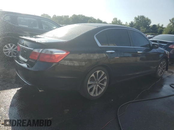 2014 Honda Accord Sedan Sport with VIN 1HGCR2F59EA044079, listed as a Copart auction lot 68057204 with 101,827 mi miles and Salvage Title. Bid and sale history available at carsss.com. Image 3.