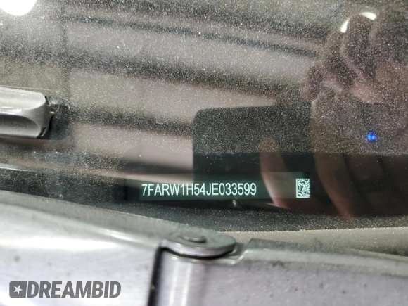 2018 Honda CR-V EX with VIN 7FARW1H54JE033599, listed as a Copart auction lot 49960125 with 69,956 mi miles and Salvage Title. Bid and sale history available at DreamBid. Image 15.