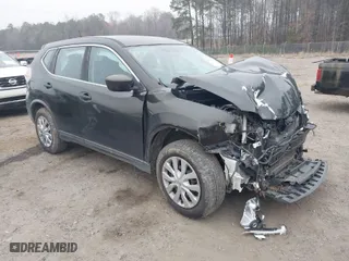 2016 Nissan Rogue SV with VIN KNMAT2MV6GP665869, listed as a IAAI auction lot 41800334 with 141721 miles. Bid and sale history available at carsss.com. Image 1.