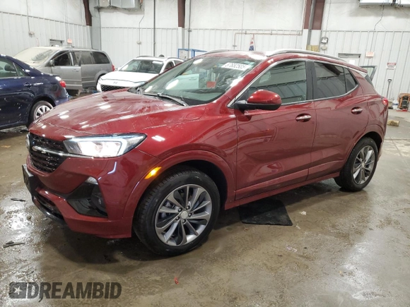 2022 Buick Encore GX Select with VIN KL4MMESL0NB128061, listed as a Copart auction lot 87652585 with 5,456 mi miles and Non repairable. Bid and sale history available at DreamBid. Image 1.