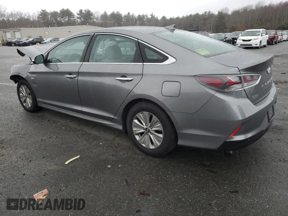 2018 Hyundai Sonata Hybrid SE with VIN KMHE24L34JA087311, listed as a Copart auction lot 48232965 with 50,442 mi miles and Salvage Title. Bid and sale history available at carsss.com. Image 2.