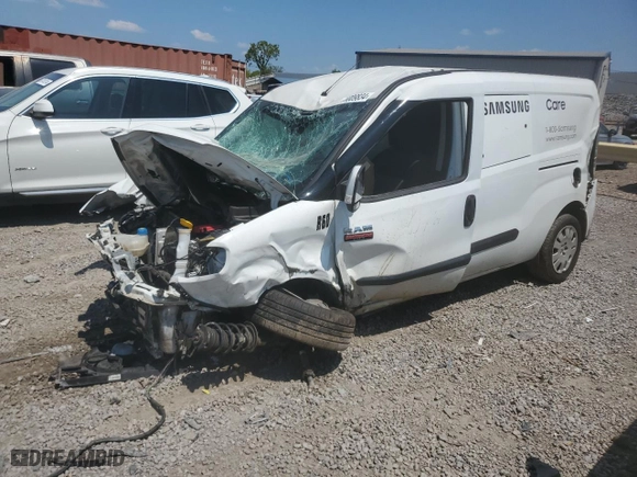 2020 Ram ProMaster City Wagon SLT with VIN ZFBHRFBB8L6P26560, listed as a Copart auction lot 68009834 with 0 mi miles and Salvage Title. Bid and sale history available at carsss.com. Image 1.