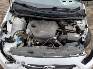 2017 Hyundai Accent SE with VIN KMHCT4AE8HU358405, listed as a Copart auction lot 35952113 with 0 mi miles. Bid and sale history available at carsss.com. Image 11.