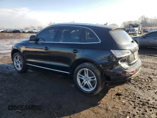 2013 Audi Q5 Premium Plus with VIN WA1LFAFP2DA038376, listed as a Copart auction lot 46011405 with 130,208 mi miles and Salvage Title. Bid and sale history available at carsss.com. Image 2.