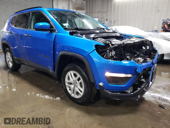 2020 Jeep Compass Sport с VIN 3C4NJDAB5LT149277, выставлен на аукционе Copart как лот 45512905 с пробегом 78 251 миль миль и Списание • Salvage title. История ставок и продаж доступна на DreamBid. Изображение 4.