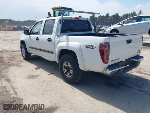 2006 GMC Canyon SLT with VIN 1GTDT136368275757, listed as a IAAI auction lot 42049486 with 207,618 mi miles. Bid and sale history available at carsss.com. Image 3.