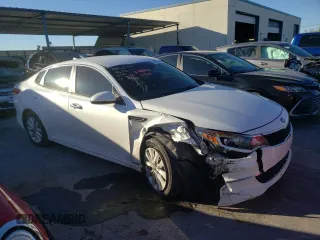 2016 Kia Optima LX with VIN 5XXGT4L35GG071805, listed as a Copart auction lot 64843902 with 91,458 mi miles and Non Repairable. Bid and sale history available at carsss.com. Image 1.