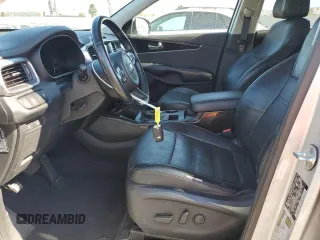 2018 Kia Sorento EX with VIN 5XYPH4A53JG385140, listed as a Copart auction lot 63948095 with 186,391 mi miles and Salvage title. Bid and sale history available at DreamBid. Image 7.