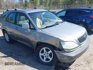 2003 Lexus RX 300 with VIN JTJHF10U830309744, listed as a IAAI auction lot 42098701 with 90,068 mi miles. Bid and sale history available at carsss.com. Image 1.