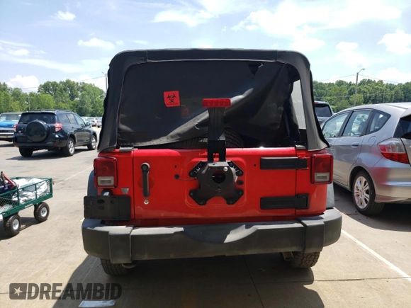 2016 Jeep Wrangler Unlimited Sport with VIN 1C4BJWDG9GL302542, listed as a Copart auction lot 63942405 with 174,632 mi miles and Clean title. Bid and sale history available at DreamBid. Image 6.