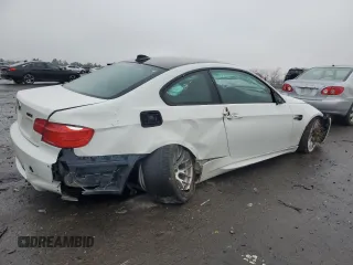 2013 BMW M3 with VIN WBSKG9C54DJ595279, listed as a Copart auction lot 85358304 with 0 mi miles and Salvage Title. Bid and sale history available at carsss.com. Image 3.