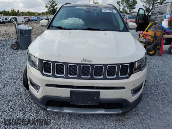 2019 Jeep Compass Limited with VIN 3C4NJDCB1KT672484, listed as a Copart auction lot 57934455 with 72,051 mi miles and Non repairable. Bid and sale history available at DreamBid. Image 5.