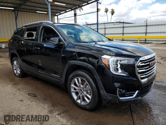 2023 GMC Terrain SLT with VIN 3GKALVEG0PL156927, listed as a Copart auction lot 46853985 with Not Provided miles and Non Repairable. Bid and sale history available at carsss.com. Image 4.