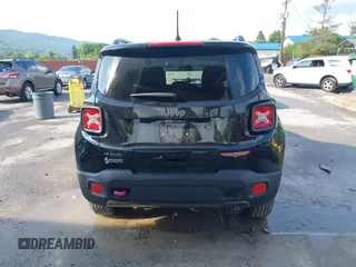 2018 Jeep Renegade Trailhawk with VIN ZACCJBCB4JPH13742, listed as a IAAI auction lot 42452388 with 60,897 mi miles and . Bid and sale history available at DreamBid. Image 17.
