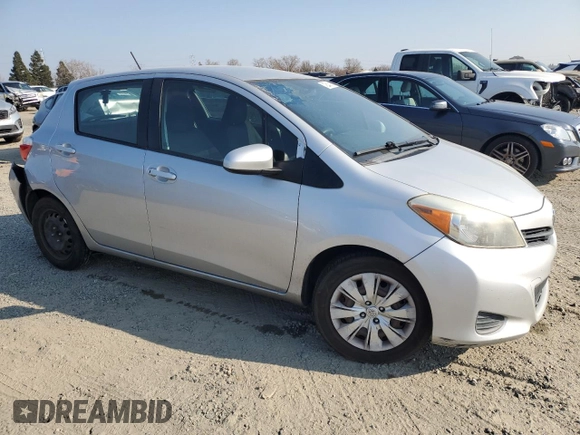 2014 Toyota Yaris L with VIN VNKKTUD36EA002386, listed as a Copart auction lot 42644315 with 168,476 mi miles and Salvage Title. Bid and sale history available at carsss.com. Image 4.
