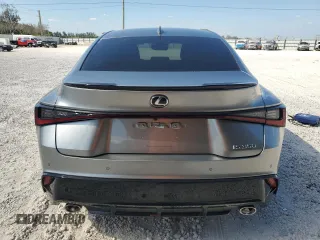 2023 Lexus IS with VIN JTHGZ1B22P5067851, listed as a Copart auction lot 53022815 with 42,662 mi miles and Salvage Title. Bid and sale history available at carsss.com. Image 6.