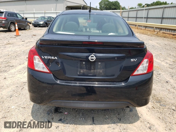 2019 Nissan Versa SV with VIN 3N1CN7AP8KL870963, listed as a Copart auction lot 60633035 with 152,231 mi miles and Salvage title. Bid and sale history available at DreamBid. Image 6.