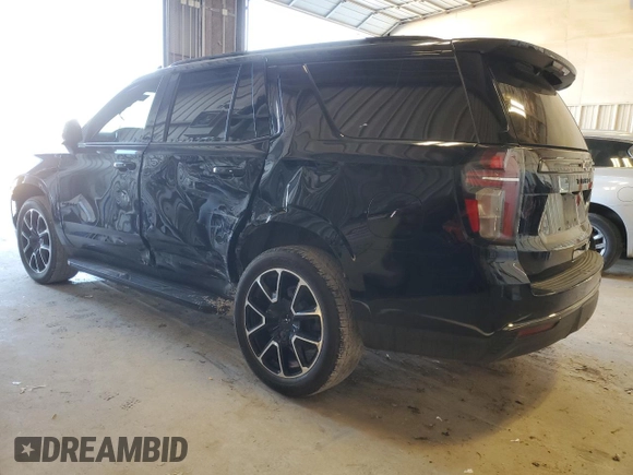 2022 Chevrolet Tahoe RST z VIN 1GNSCRKD5NR181319, wystawiony jako Copart lot #80559434 z przebiegiem 54 169 mil mil oraz Szkoda całkowita • Salvage title. Historia ofert i sprzedaży dostępna na DreamBid. Obrazek 2.