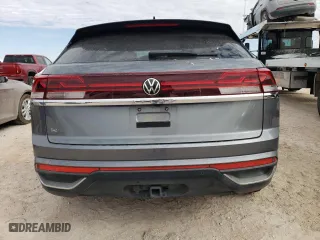 2024 Volkswagen Atlas Cross Sport 2.0T SE w/Technology with VIN 1V2JE2CA9RC218003, listed as a Copart auction lot 88033135 with 0 mi miles and Salvage Title. Bid and sale history available at carsss.com. Image 6.