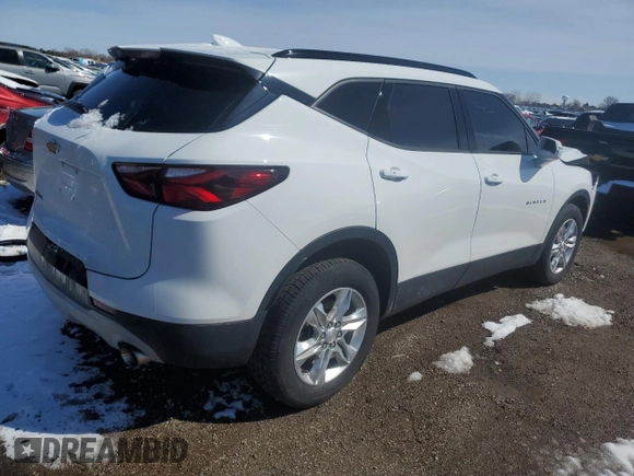 2020 Chevrolet Blazer LT with VIN 3GNKBCR44LS679446, listed as a Copart auction lot 49865585 with 73,912 mi miles and Salvage title. Bid and sale history available at DreamBid. Image 3.
