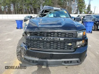 2020 Chevrolet Silverado 1500 Custom with VIN 3GCPWBEK4LG137008, listed as a Copart auction lot 87050564 with 169,386 mi miles and Salvage Title. Bid and sale history available at carsss.com. Image 5.