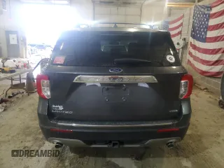 2020 Ford Explorer Limited with VIN 1FM5K8FW1LGC23133, listed as a Copart auction lot 40035984 with 38,642 mi miles. Bid and sale history available at carsss.com. Image 6.
