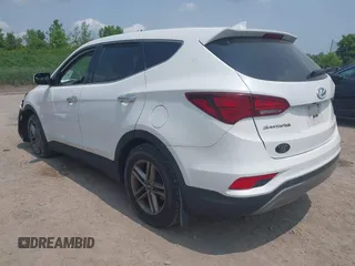 2017 Hyundai Santa Fe 2.4L with VIN 5XYZTDLB0HG383382, listed as a IAAI auction lot 42433450 with 136,610 mi miles and . Bid and sale history available at DreamBid. Image 3.