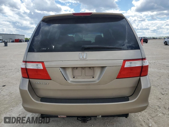 2007 Honda Odyssey EX-L with VIN 5FNRL38757B440549, listed as a Copart auction lot 56468505 with 211,759 mi miles and Clean Title. Bid and sale history available at DreamBid. Image 6.