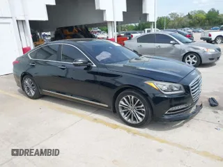 2016 Hyundai Genesis 3.8L z VIN KMHGN4JE6GU106694, wystawiony jako IAAI lot #41865148 z przebiegiem 161 659 mil mil oraz . Historia ofert i sprzedaży dostępna na DreamBid. Obrazek 1.