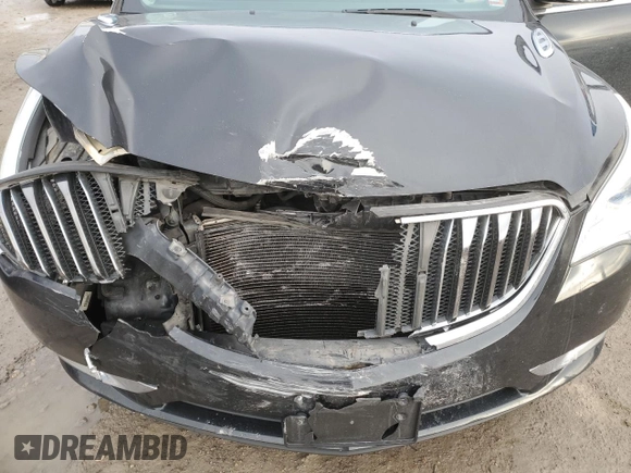 2013 Buick Enclave Leather with VIN 5GAKRCKDXDJ220277, listed as a Copart auction lot 46307075 with 164,463 mi miles and Salvage Title. Bid and sale history available at carsss.com. Image 12.