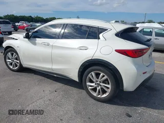 2018 Infiniti QX30 Pure with VIN SJKCH5CPXJA041661, listed as a IAAI auction lot 40614515 with 109,490 mi miles and . Bid and sale history available at DreamBid. Image 3.
