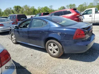 2007 Pontiac Grand Prix with VIN 2G2WP552471223626, listed as a Copart auction lot 52220855 with 122,223 mi miles and Salvage title. Bid and sale history available at DreamBid. Image 2.