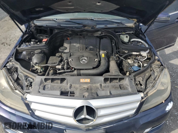 2012 Mercedes-Benz C 250 Sport with VIN WDDGF4HB3CR198945, listed as a Copart auction lot 60366965 with Not provided miles and Clean title. Bid and sale history available at DreamBid. Image 11.