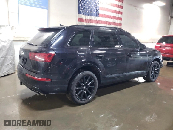 2018 Audi Q7 Premium Plus with VIN WA1LAAF71JD043674, listed as a Copart auction lot 49294125 with 66,577 mi miles and Salvage Title. Bid and sale history available at carsss.com. Image 3.