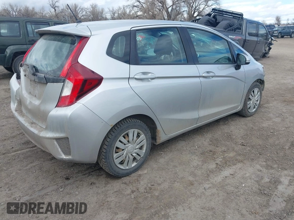 2015 Honda Fit LX with VIN 3HGGK5H57FM784299, listed as a IAAI auction lot 41863989 with 169,657 mi miles. Bid and sale history available at carsss.com. Image 4.