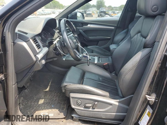 2020 Audi Q5 Premium with VIN WA1ANAFY8L2113769, listed as a Copart auction lot 59963025 with 125,844 mi miles and Salvage title. Bid and sale history available at DreamBid. Image 7.
